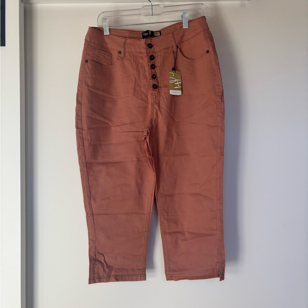 Suzanne Betro Terracotta Capris
